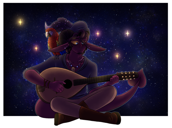 Full body: $12 for a sketch, $15-$20 for flat color, $25+ for shading and/or backgrounds (character belongs to my friend spoon)